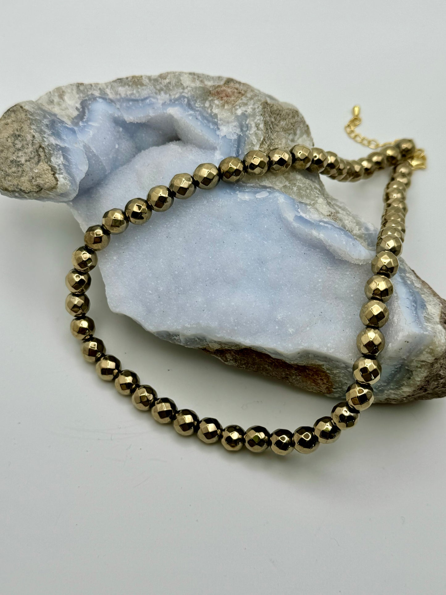 Gold Beaded Necklace