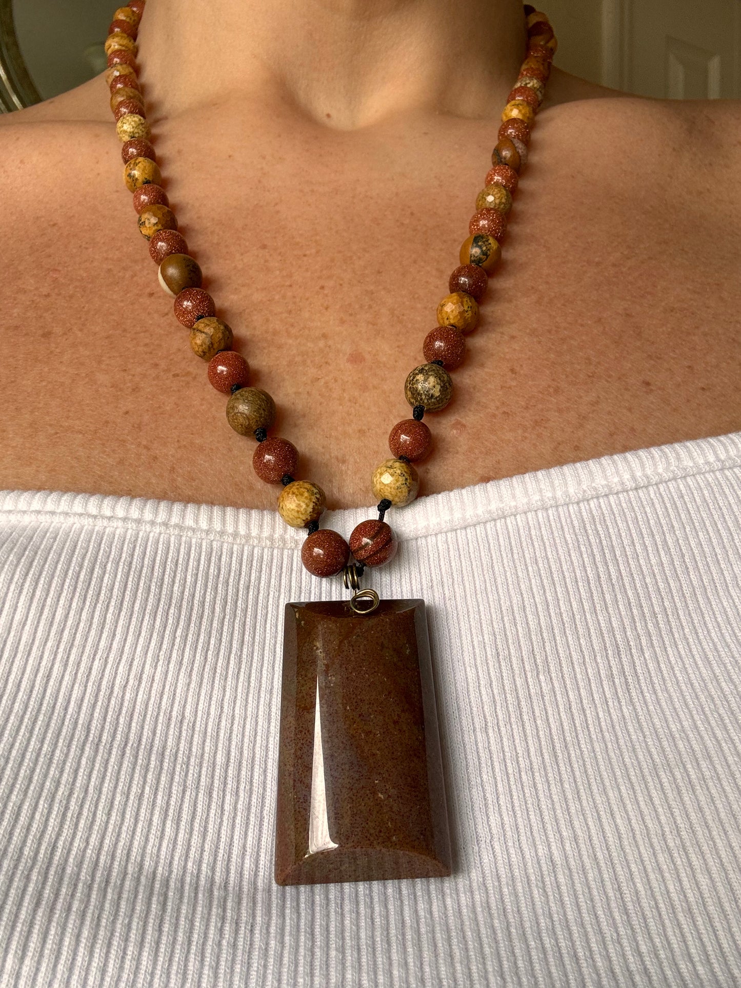 Red Jasper Necklace